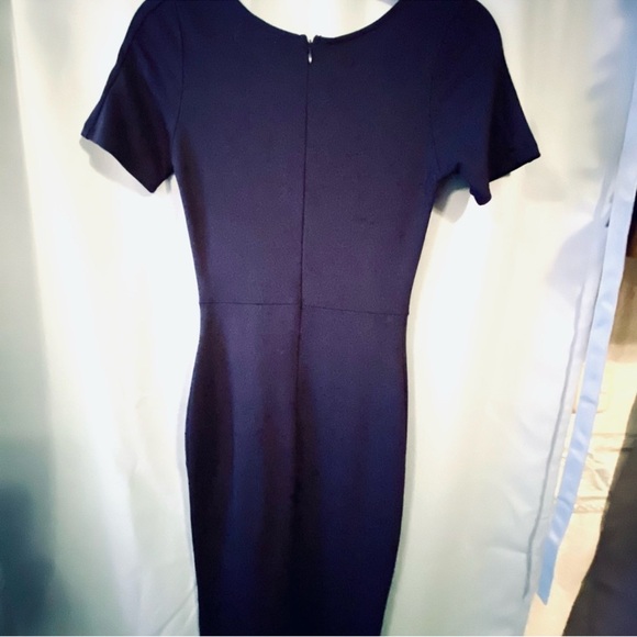 Unique Vintage 60’s Presley Navy Midi Dress - Picture 10 of 15